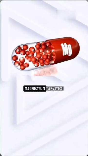 Magnezyum takviyesi hakkında video